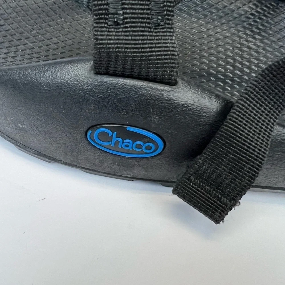 Chaco Men's Z/2 Classic Sandals with Toe Loop Black and Blue Size 13